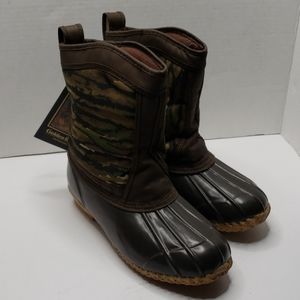 Golden Retriever Thinsulate Camo Duck Boots Sz. 6